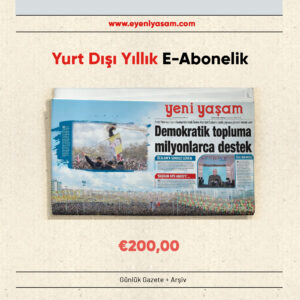 Yurt Dışı Yıllık E-Abonelik
